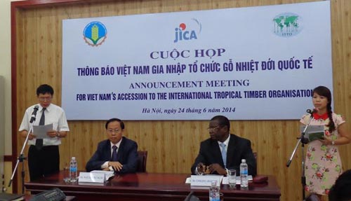 Vietnam joins International Tropical Timber Organisation