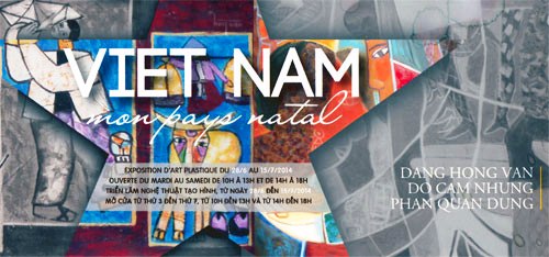 Exposition d’arts plastiques Vietnam-Mon pays natal en France