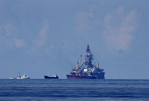 Mer Orientale les navires chinois continuent de s opposer à ceux du Vietnam