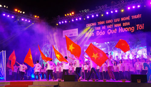 Chương trình giao lưu Trại hè Việt Nam với chủ đề “Biển đảo quê hương tôi”