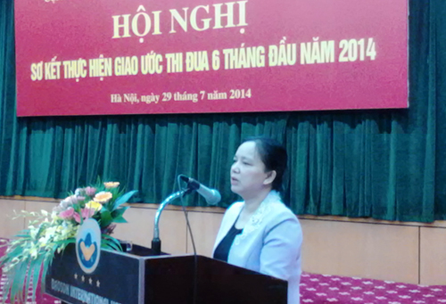 Cụm 5 thành phố trực thuộc Trung ương sơ kết thực hiện giao ước thi đua 6 tháng đầu năm 2014