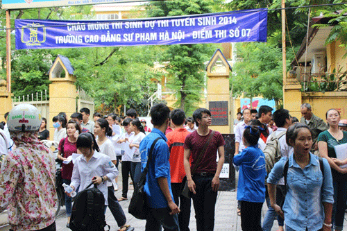 Kỳ thi Cao đẳng 2014 Nhiều thí sinh xong bài sớm
