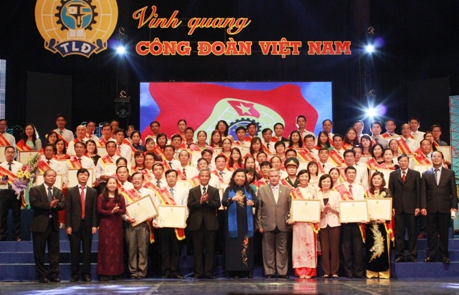 Tôn vinh 85 Chủ tịch Công đoàn cơ sở tiêu biểu toàn quốc