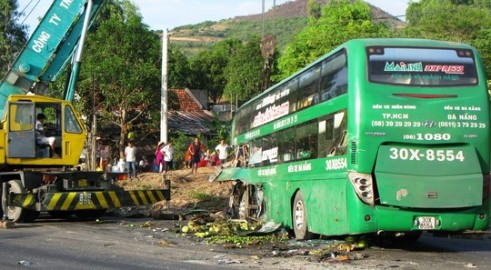 Tai nạn giao thông nghiêm trọng tại Phú Yên