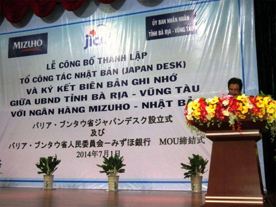Japan Desk launched in Ba Ria - Vung Tau province