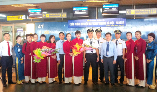 Vietnam Airlines opens Hanoi - Haneda route