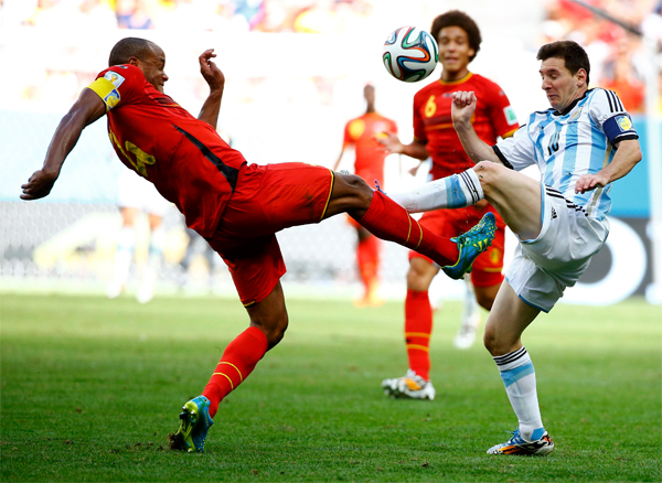 Argentina 1-0 Bỉ Argentina vào bán kết sau 24 năm