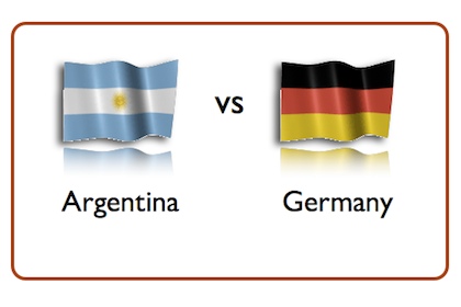 World Cup 2014 Mong đợi cuộc chiến giành ngai vàng giữa Đức và Argentina