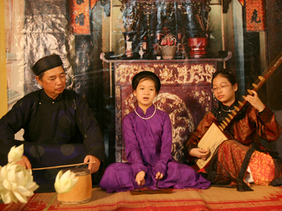 Le festival national de Ca tru 2014 aura lieu en août prochain à Hanoi