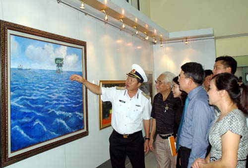 Exposition de beaux-arts Vers la mer et les îles du pays natal