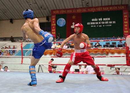 Ouverture du Championnat de kickboxing national 2014