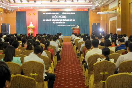 Tập huấn, bồi dưỡng kiến thức về biên giới, biển, đảo