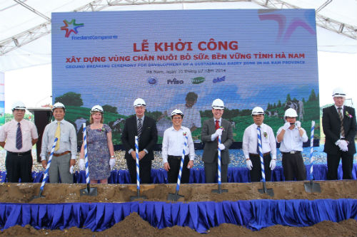 Dutch dairy producer begins project in Ha Nam