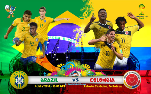 Brazil - Colombia Đại chiến Nam Mỹ