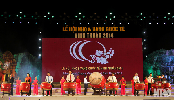 Ninh Thuan  Ouverture le 1er Festival international de la Vigne et du Vin