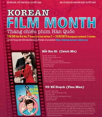 Korean film month in Vietnam