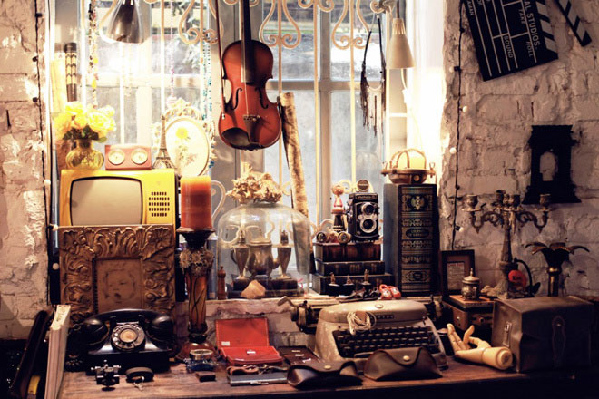 “Days Gone By” in a Hanoi café