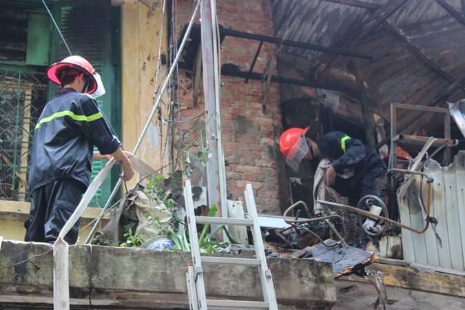 Hà Nội Cháy lớn trên phố Phủ Doãn
