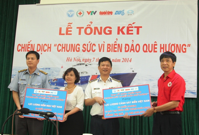 Chiến dịch “Chung sức vì biển đảo quê hương” Hơn 19 tỷ đồng ủng hộ qua tin nhắn