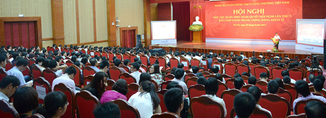 Gần 16 ngàn cán bộ đảng viên VietinBank học tập Nghị quyết Trung ương 9 khóa XI