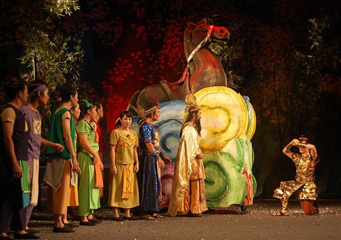 Théâtre de l’IDECAF  la vie des héros nationaux racontée aux enfants
