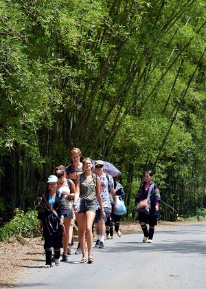 Lào Cai hausse du nombre de touristes depuis janvier