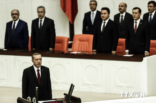 Turkish President takes office
