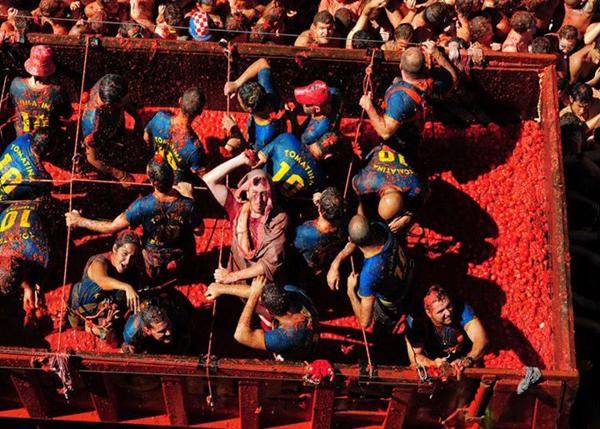 L’Espagne se prépare au festival de la Tomate de 2014