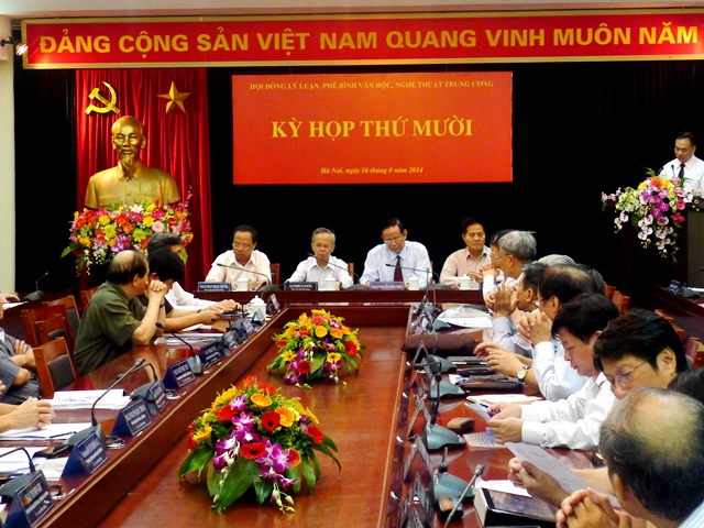 Hội đồng Lý luận, phê bình văn học nghệ thuật Trung ương họp kỳ thứ mười