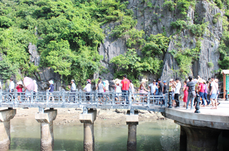 2014年前8个月广宁省吸引游客575万人次