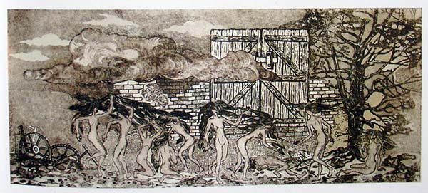 Printed paintings by Vietnamese Artists exhibited in Belgium