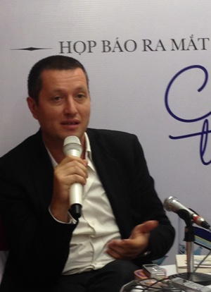 Belgian writer Nicolas Ancion met Vietnamese readers