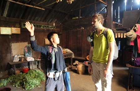 Young tourists explore Sapa