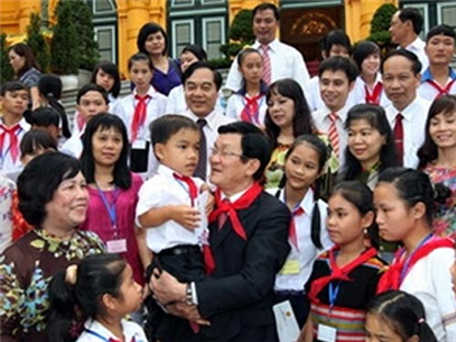 Thư của Chủ tịch nước gửi thiếu niên, nhi đồng nhân dịp Tết Trung thu