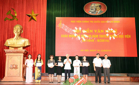 Nhiều tiết mục đặc sắc chào mừng Ngày truyền thống HVCTQG Hồ Chí Minh