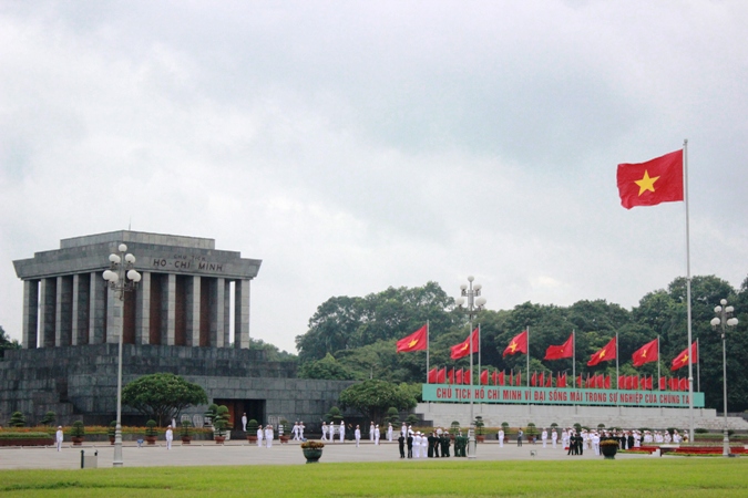 Hà Nội rực rỡ cờ hoa ngày Quốc khánh