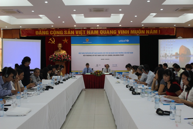 Phổ biến kết quả nghiên cứu Trẻ em ngoài nhà trường của Việt Nam