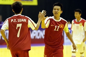 Vietnam put feet forward at ASEAN futsal semi-finals