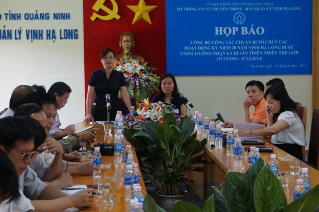 Nhiều hoạt động kỷ niệm 20 năm vịnh Hạ Long được UNESCO công nhận là Di sản thiên nhiên thế giới