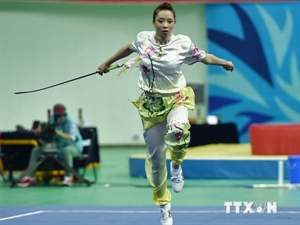 First ASIAD-17 gold won by female Wushu athlete
