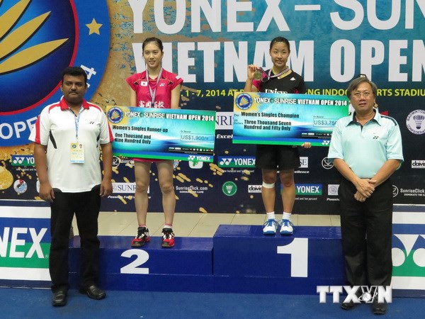 Các tay vợt Indonesia dẫn đầu Giải cầu lông quốc tế Việt Nam mở rộng 2014