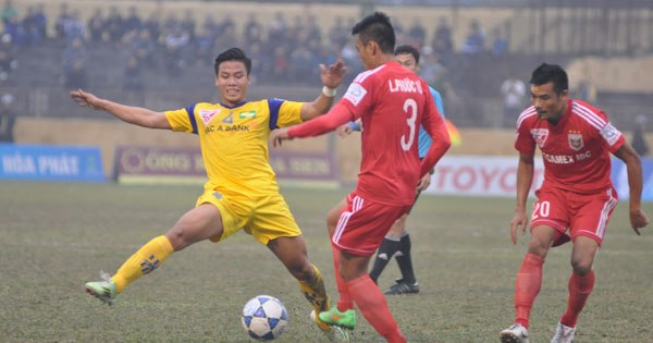 SLNA bại trận trước B Bình Dương