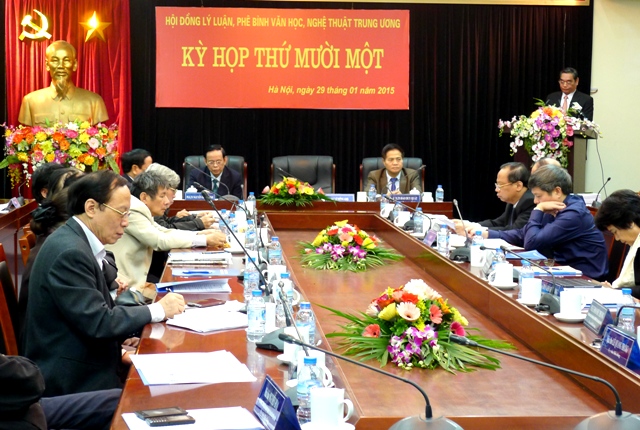 Khai mạc Kỳ họp thứ 11 Hội đồng Lý luận, phê bình văn học, nghệ thuật Trung ương