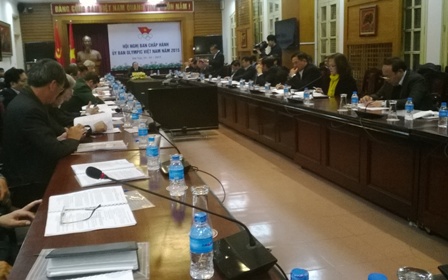 Ủy ban Olympic Việt Nam triển khai nhiệm vụ công tác năm 2015