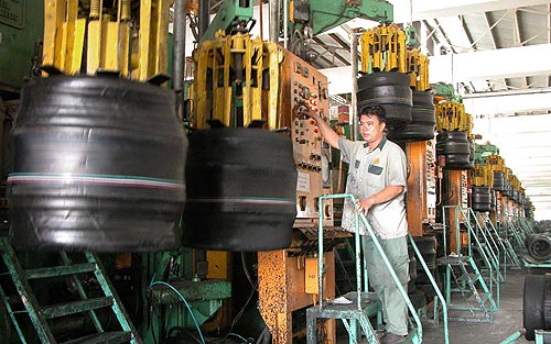 Vietnam exports tyres to US market