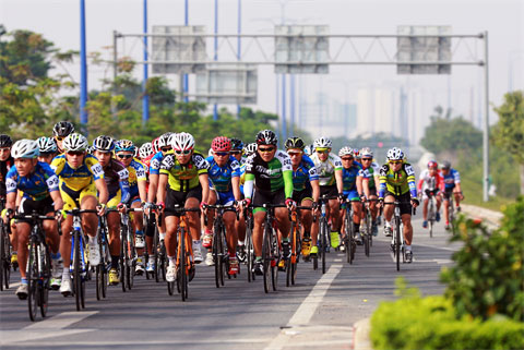 Une course cycliste pour saluer la Nouvelle Année