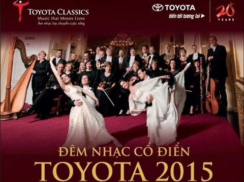 - Le concert classique Toyota 2015 attendu à Hanoi