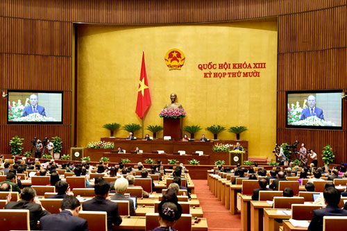 Quốc hội nghe các báo cáo, tờ trình của Chính phủ