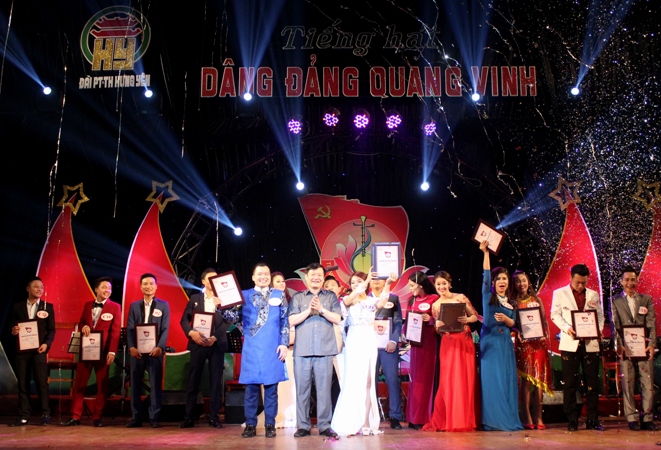 Hưng Yên Chung khảo cuộc thi Tiếng hát dâng Đảng quang vinh