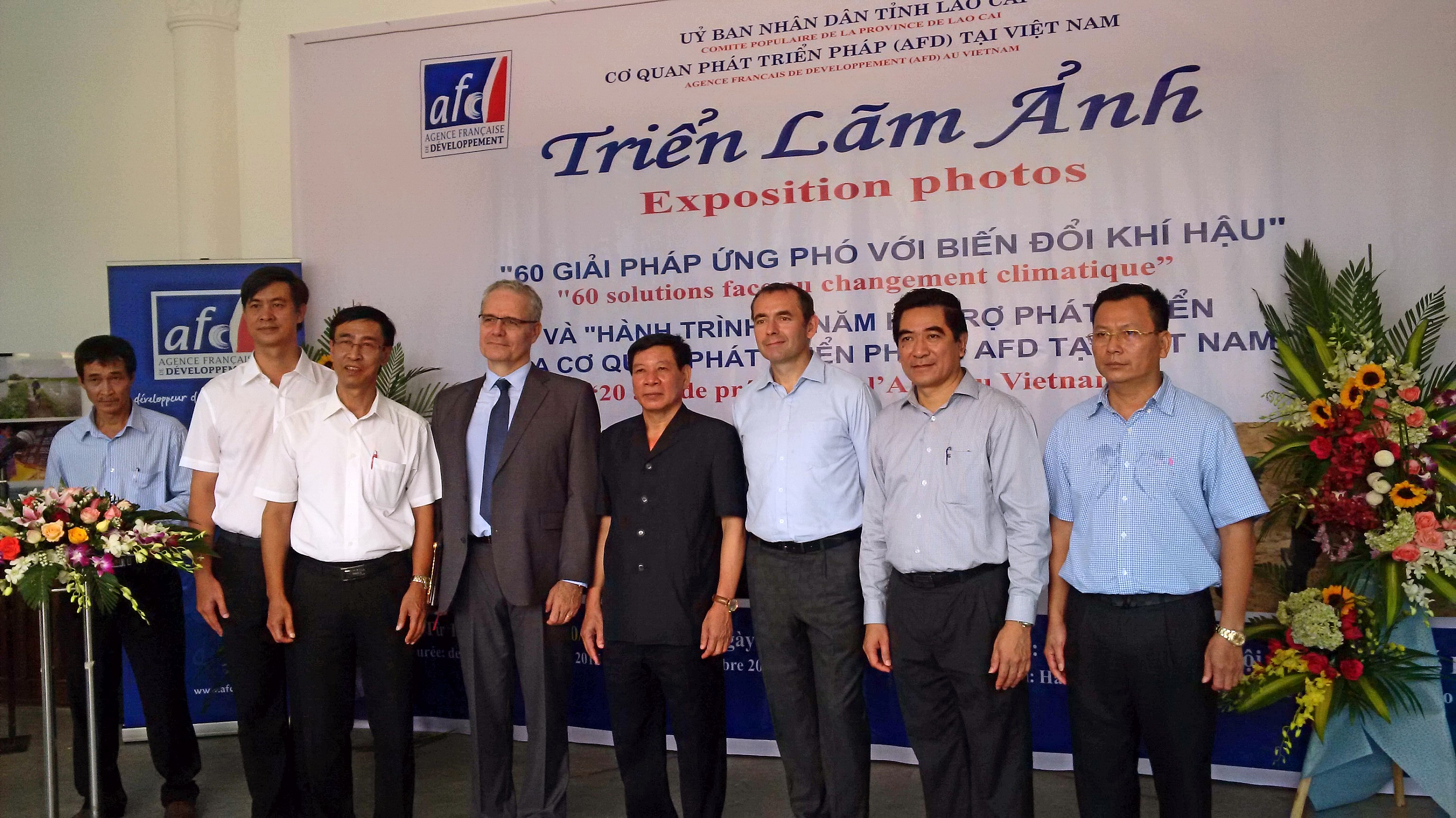 - Lao Cai  exposition photographique sur le changement climatique